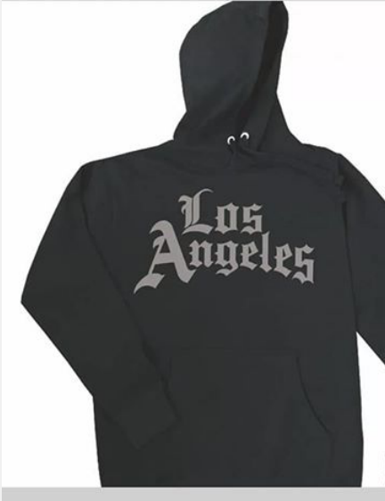 Men's Los Angeles Clippers Black Hoodie